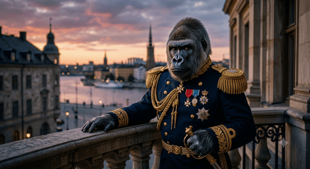 The Dapper Gorilla Monarch (The Imperial Navy Uniform)