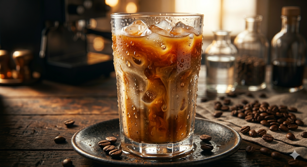 AI Coffee Ad Prompt ultra realistic coffee cup with steam cinematic lighting 8K food photography