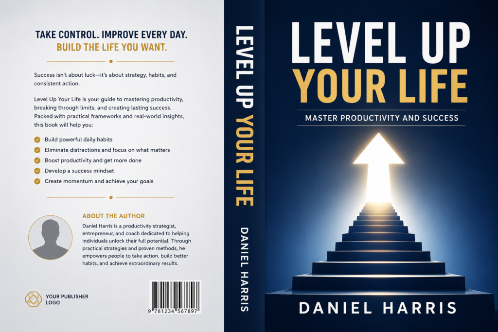 A professional AI book cover design created using advanced AI book cover design prompts.