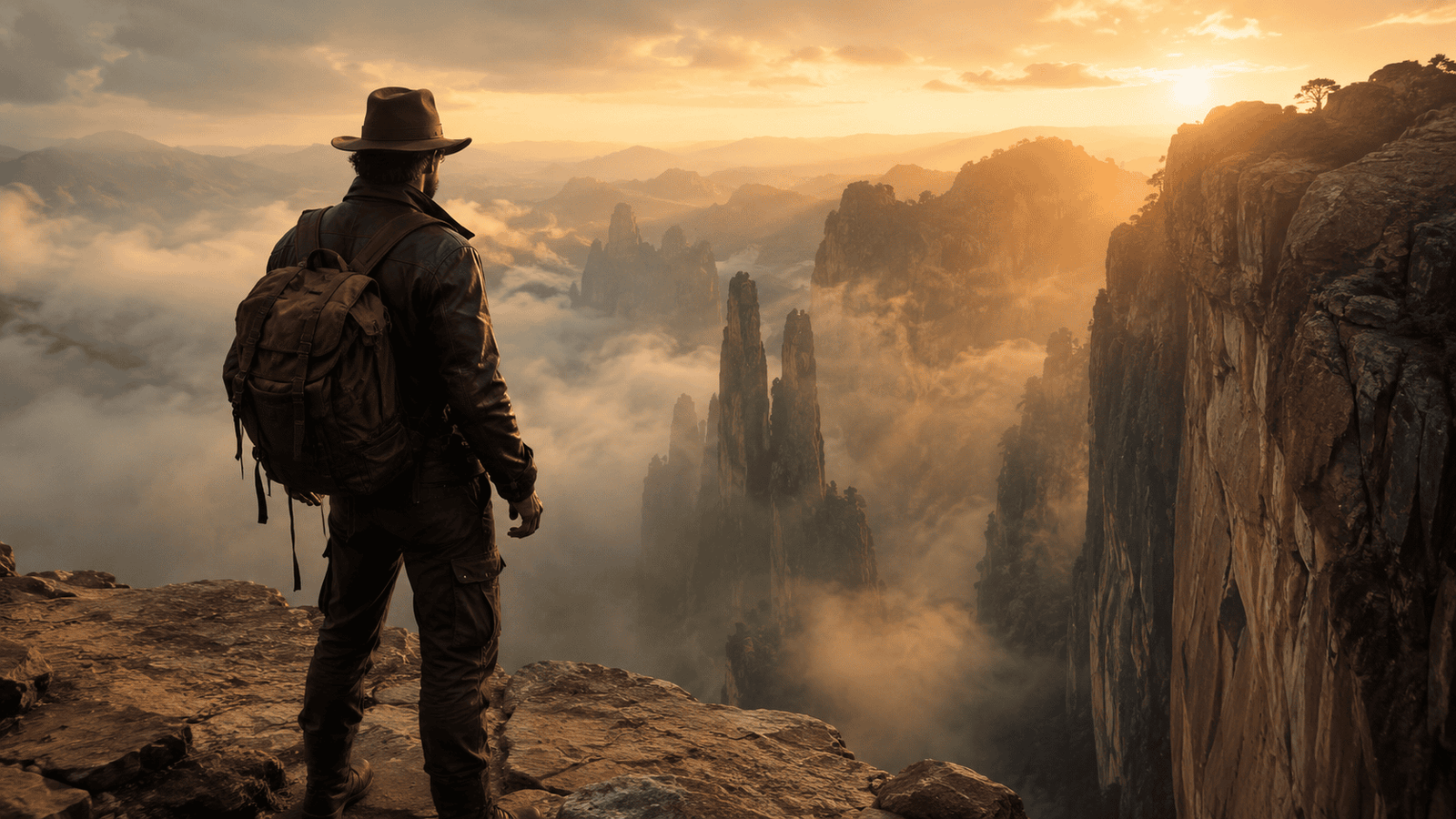 Dramatic film stills created with cinematic ai video prompts
