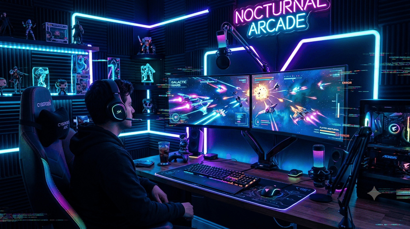 Immersive gaming environment templates with gaming ai video prompts