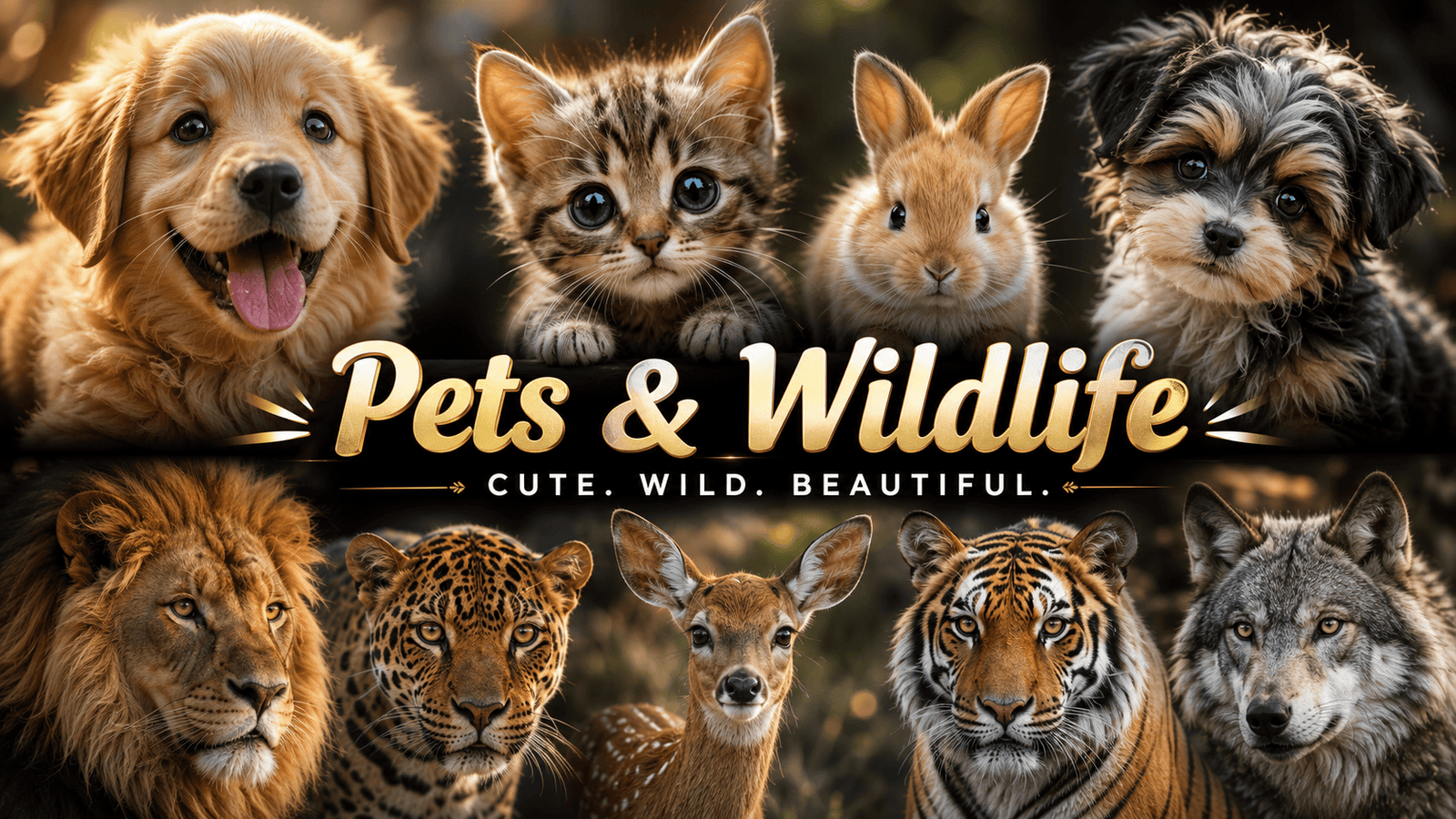 Pets & Wildlife AI Gallery Banner